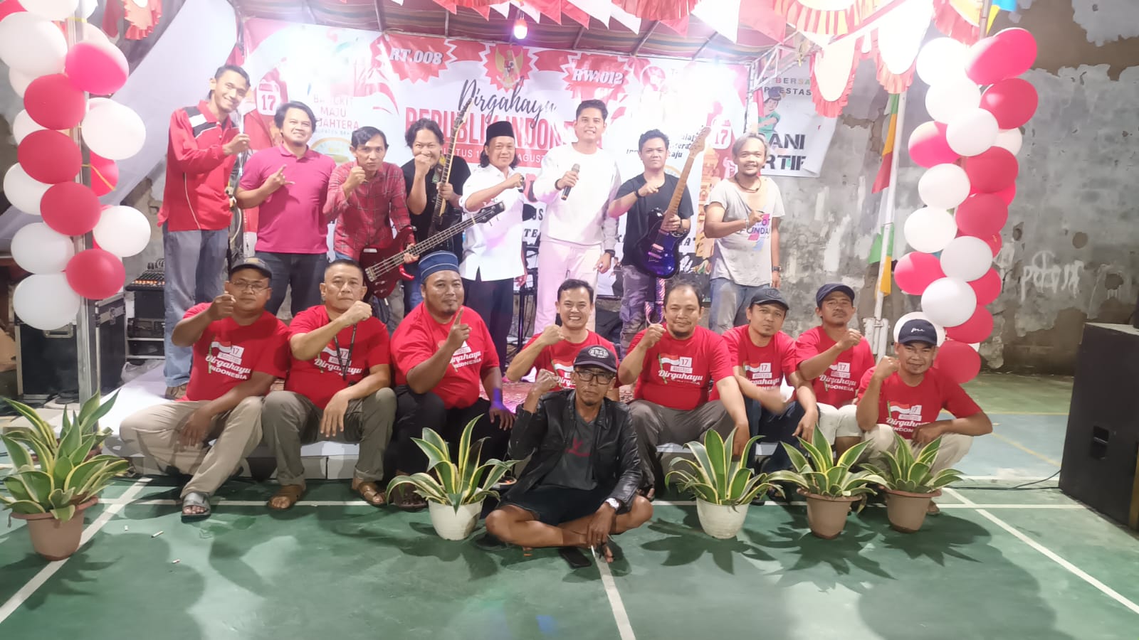 Perumahan Taman Firdaus Residence 1 Blok F RT.008 RW.012 Gelar Puncak Acara HUT RI ke 80