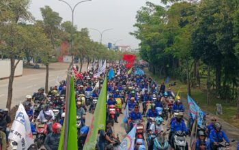 Buruh Bekasi Tuntut Kenaikan Upah 15 Persen di Tahun 2026 dan Hapus Sistem Kerja Kontrak yang Tidak Sesuai Regulasi