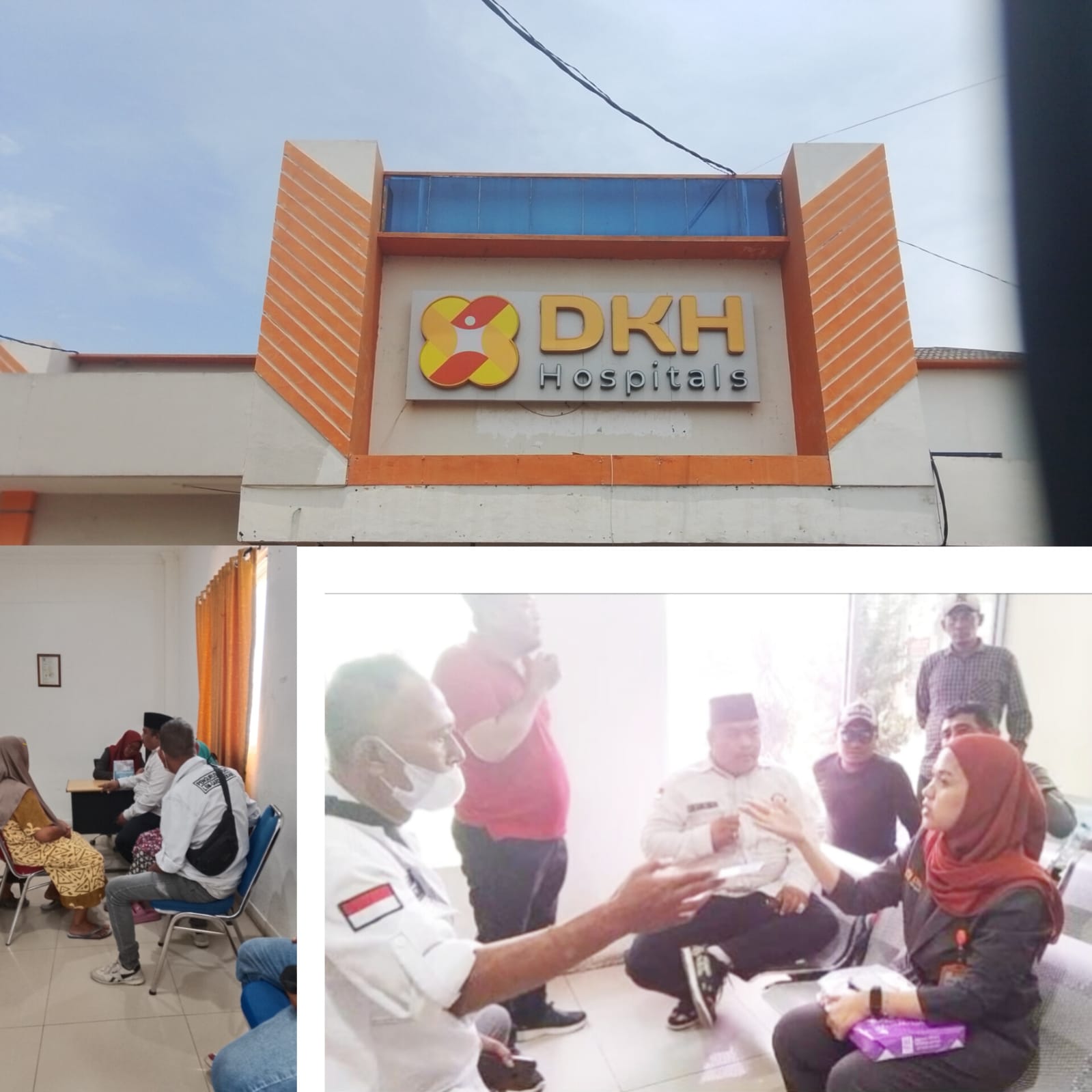 Diduga Tak Terima, Korban Lakalantas Dibilang Sakit Jantung, LSM Garda Bekasi Geruduk RS DKH Hospitals