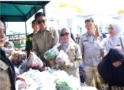 Gelar Gerakan Pangan Murah, Wabup Kampar Turun di Tengah Masyarakat