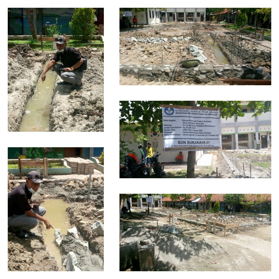 Proyek Revitalisasi SDN Sukaraya 01 Kab. Bekasi Rp 983 Juta Menjadi Sorotan Publik, Dipertanyakan Soal Spesifikasi Tak Menjawab