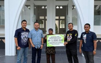Bentuk Wujud Nyata Kehadiran Perusahaan di Tengah Masyarakat, PT Green Palma Riau Jaya Salurkan CSR Melalui Direktur Utamanya