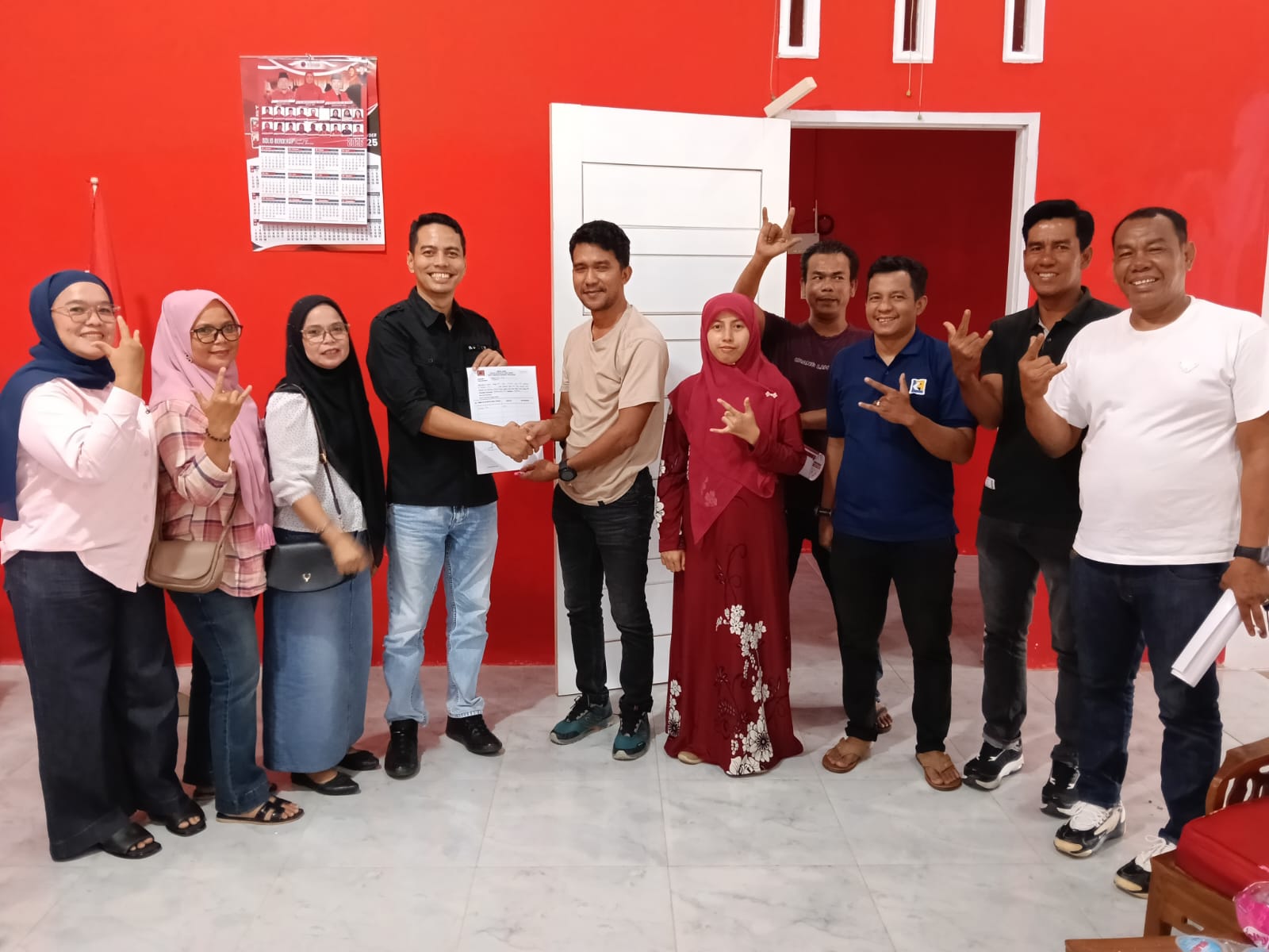 Dalam Rapat Bursa Pengusulan, Khairul Azli Diusulkan Kembali Menjadi Ketua PAC PDI Perjuangan Bangkinang Kota Periode 2026-2031