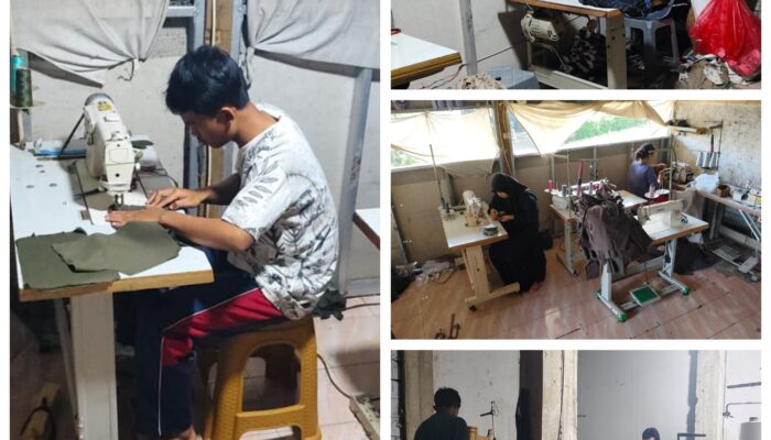 Niat Tulus, Saripudin Mantan Kadus Buka Konveksi untuk Meningkatkan Perekonomian Warga