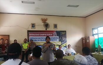 Polres Metro Bekasi Bersama Muspida Gelar Sosialisasi Dampak Buruk Peredaran dan Penyalahgunaan Obat Terlarang Bersama Tokoh Kang Edo Fortal dan LSM