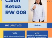 Meningkatkan Partisipasi Masyarakat dalam Pemilihan Ketua RW di Perum. KSB, Bahar Calon No Urut 03: Menciptakan Lingkungan Aman, Bersih, dan Transparansi Meningkatkan Partisipasi Masyarakat dalam Pemilihan Ketua RW di Perum. KSB, Bahar Calon No Urut 03: Menciptakan Lingkungan Aman, Bersih, dan Transparansi