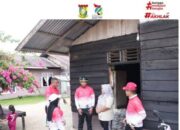 Sambut Ramadhan Bersama Komunitas Sepeda Kampar, Bupati dan Wakil Bupati Kampar Salurkan Bantuan Beras dan Sembako