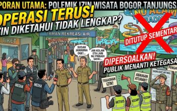 Soal Izin Wisata Nualam Paradise di Bogor Tanjungsari Menuai Sorotan, Kades Sukarasa Berkelit & Diduga Bekingi