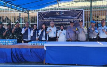 Perkuat Komitmen “Say No to Drugs”, Lapas Pekanbaru Gelar Tes Urine Massal Bersama TNI, Polri, dan BNN