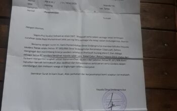 Surat Penonaktifan Ketua RT Viral Jelang Pilkades, Kades Sindangmulya Diduga Sepihak dan ada Unsur Kepentingan Politik