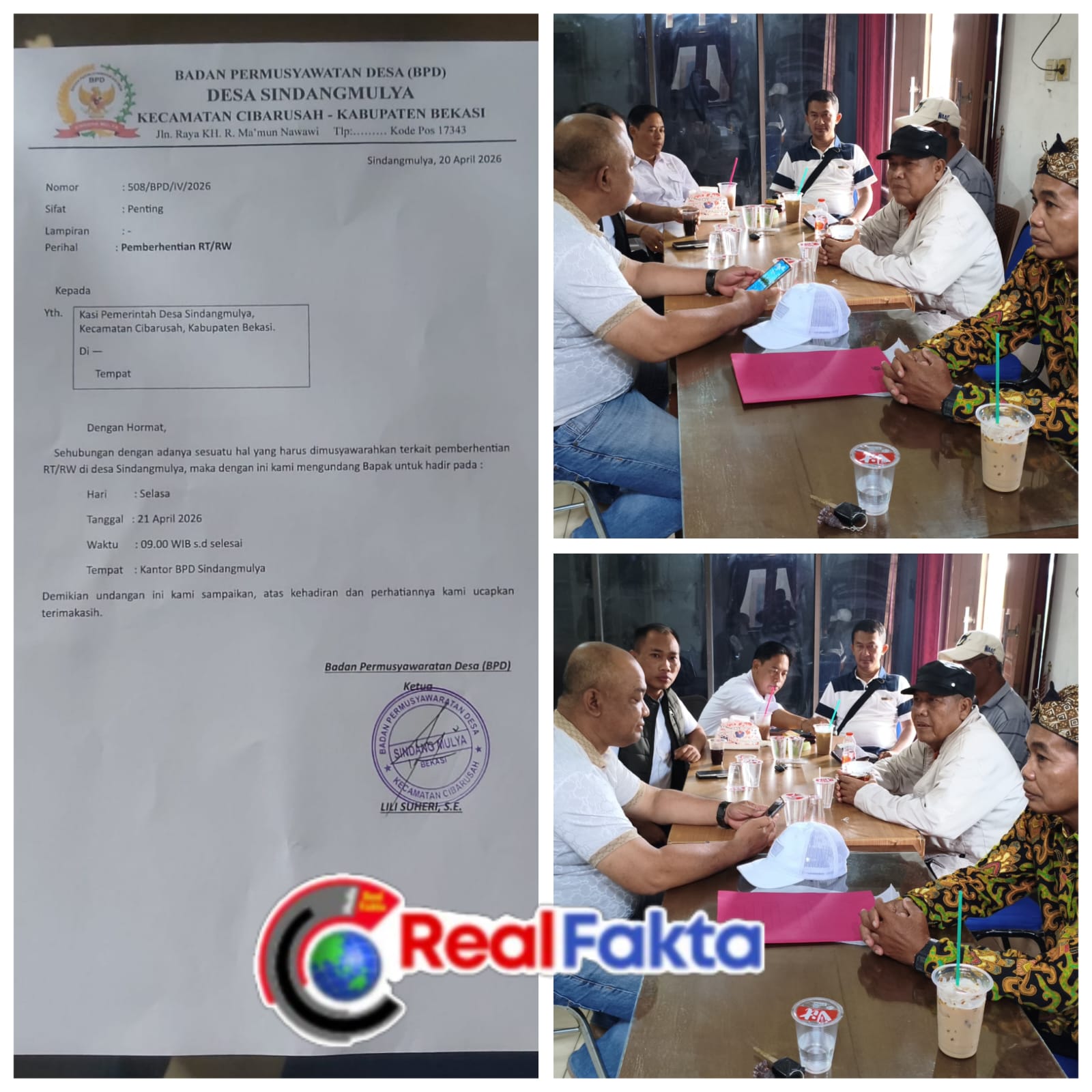Bukan Bawahan Kepala Desa! BPD Tegaskan RT Mitra Pemerintah, Bukan untuk Dipecat Sepihak