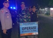 Antisipasi 3C dan Premanisme, Polsek Setu Gelar OKJ Tengah Malam
