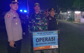 Antisipasi 3C dan Premanisme, Polsek Setu Gelar OKJ Tengah Malam Antisipasi 3C dan Premanisme, Polsek Setu Gelar OKJ Tengah Malam