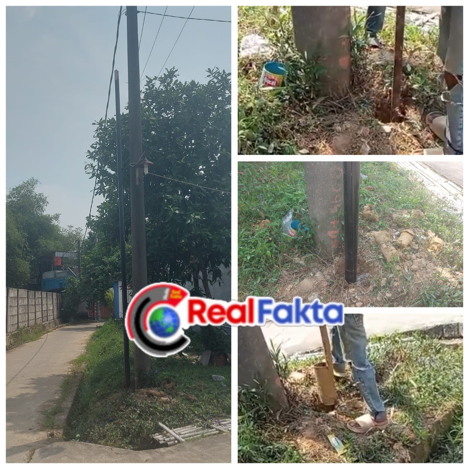 Pemasangan Tiang Internet Telekomunikasi MyRepublic di Perumahan Griya Cikarang Diduga Kangkangi Peraturan Pemerintah, Abaikan K3 dan Belum Memiliki Izin Warga