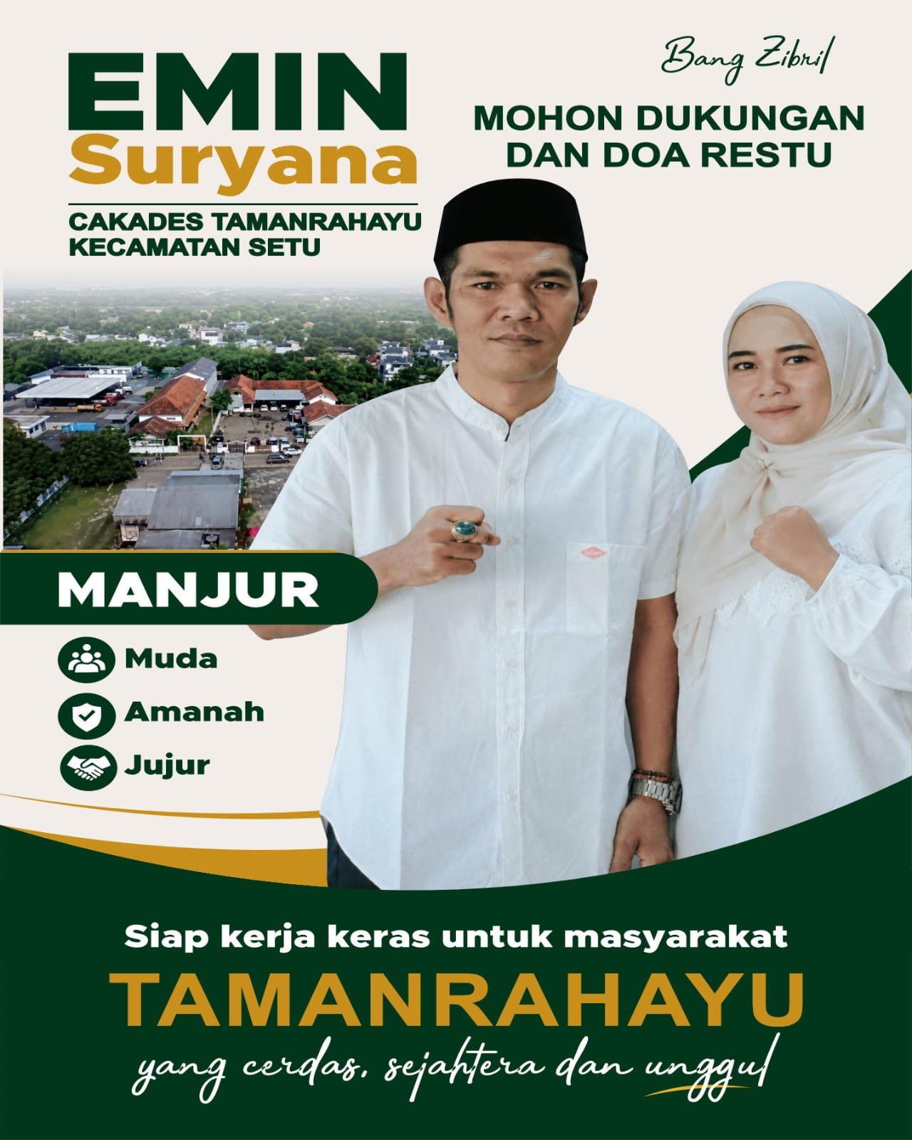 Menuju Desa Tamanrahayu yang Lebih Maju, Mandiri, Jujur, Adil, dan Sejahtera