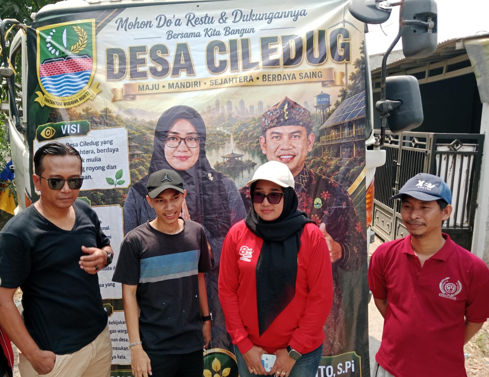 Lakukan Pengecoran Jalan di Perum GBP 2 Menggunakan Dana Pribadi, Bukti Nyata Novika Susilowati Mewujudkan Aspirasi Warga