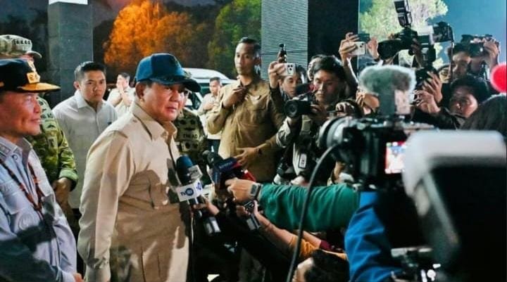 Kebutuhan Penanganan Terus Dipenuhi, Presiden Prabowo Subianto Optimis Karhutla Segera Terkendali