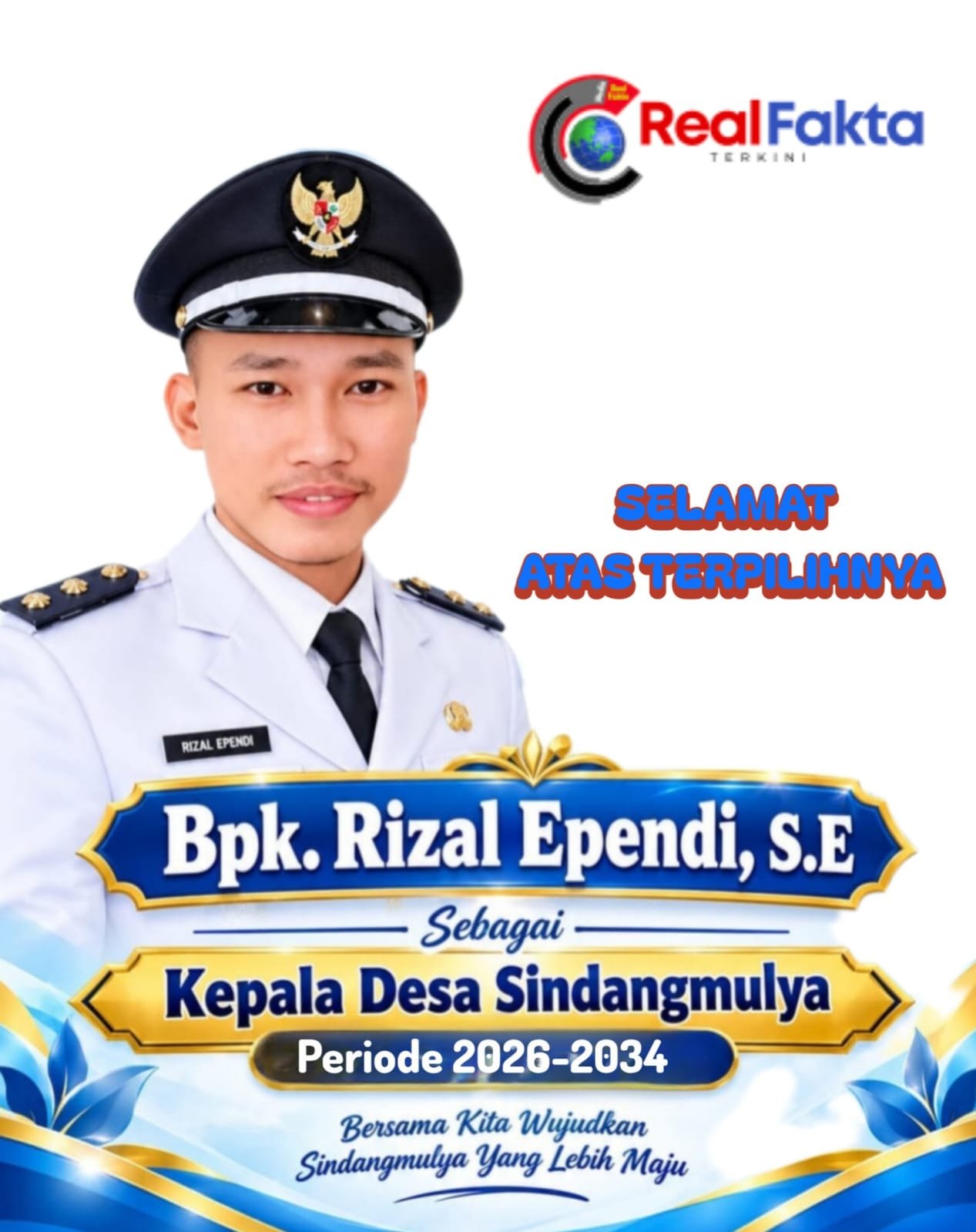 Warga Sambut dengan Gembira, Bukti Nyata dan Tidak Banyak Omong, Rizal Ependi S.E Kalahkan Petahana di Pilkades Sindangmulya